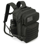 26L Tactical Backpack Men Women MOLLE Outdoor Survival Fitness Hiking Rucksack With Dual Double Cup Holders Camping Travel Daily Use Backpack