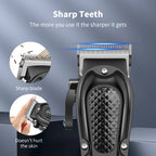 HIENA PRO Professional Hair Clipper Set Cordless Barber Kit and Hair Cutting Set Electric Foil Shavers and Beard Trimmers set