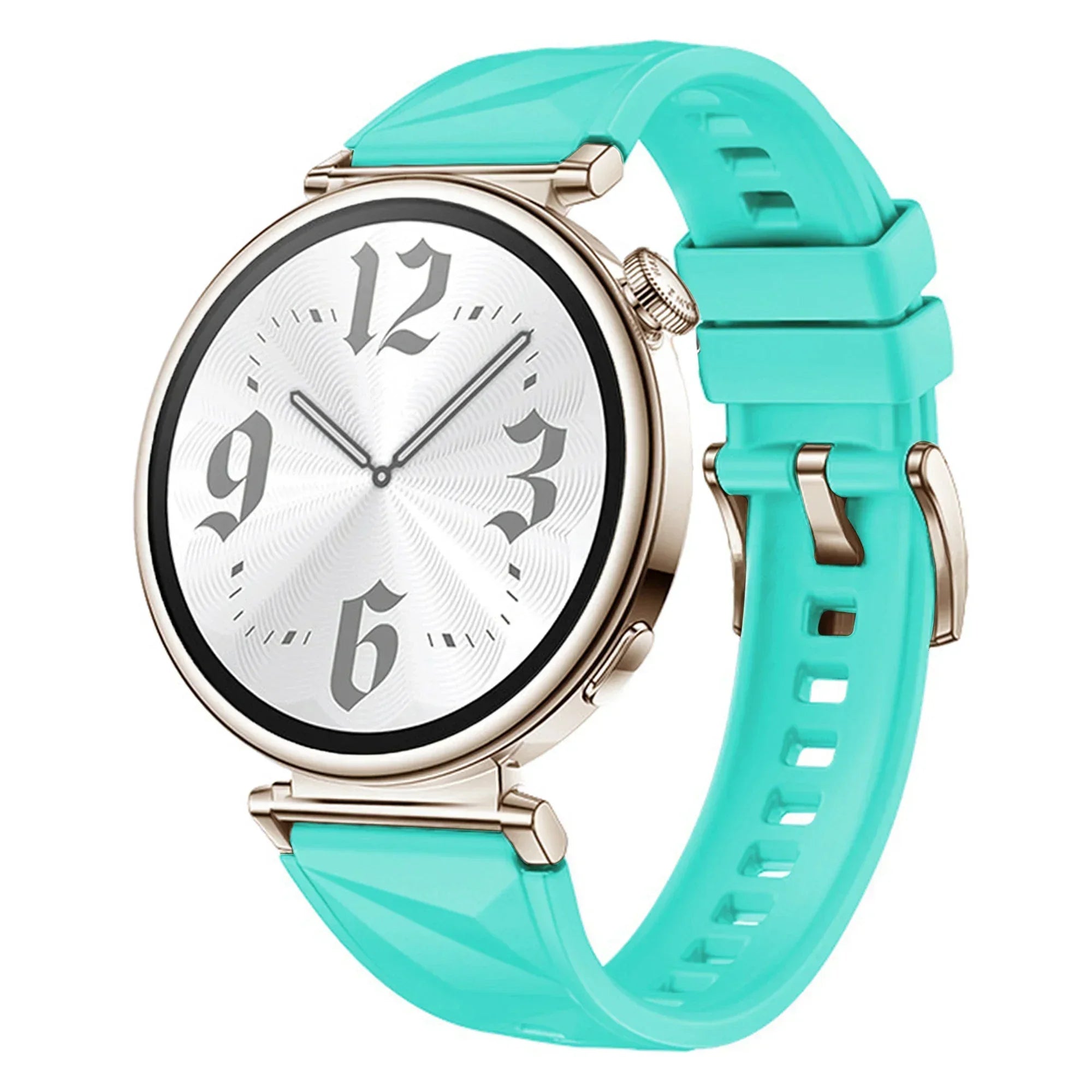 18mm Women Strap for Huawei Watch GT6/5 41mm Sport Silicone Replacement Band for Huawei Watch GT4 41mm Breathable 18mm Wristband