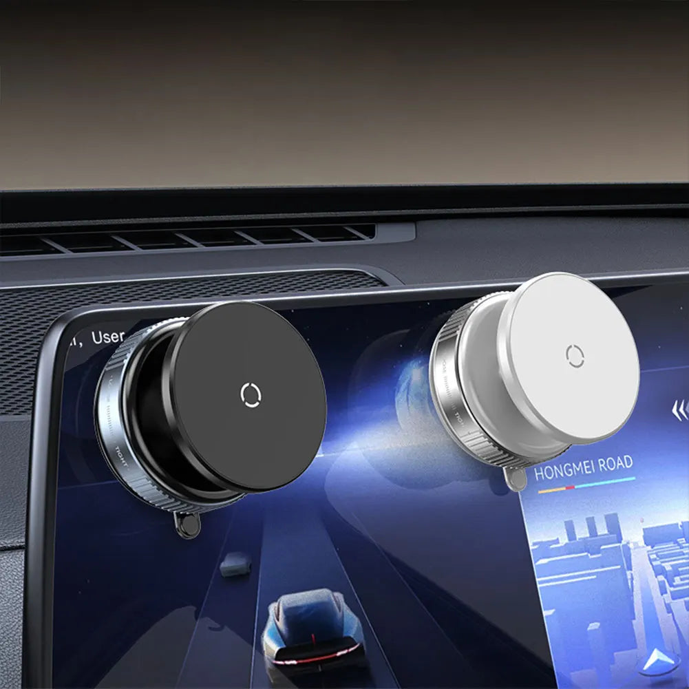 Magnetic Vacuum Adsorption Car Phone Mount 360° Rotatable Vacuum Suction Cup Car Phone Holder Universal GPS Navigation Stands