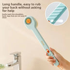1pc Liquid Filled Soft Long Handle Hair Bath Brush, with A Back Rubbing Tool and A Long Handle for Showering Bath Accessories