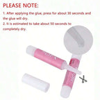 Nail Glue, Super Strong Nail Glue For Acrylic Nails Long Lasting Professional Nail Tip Glue For Press On Nails Bond For Acrylic Nails Adhesive Nail Glue For False Nail Tips 2g/0.07OZ/PCS