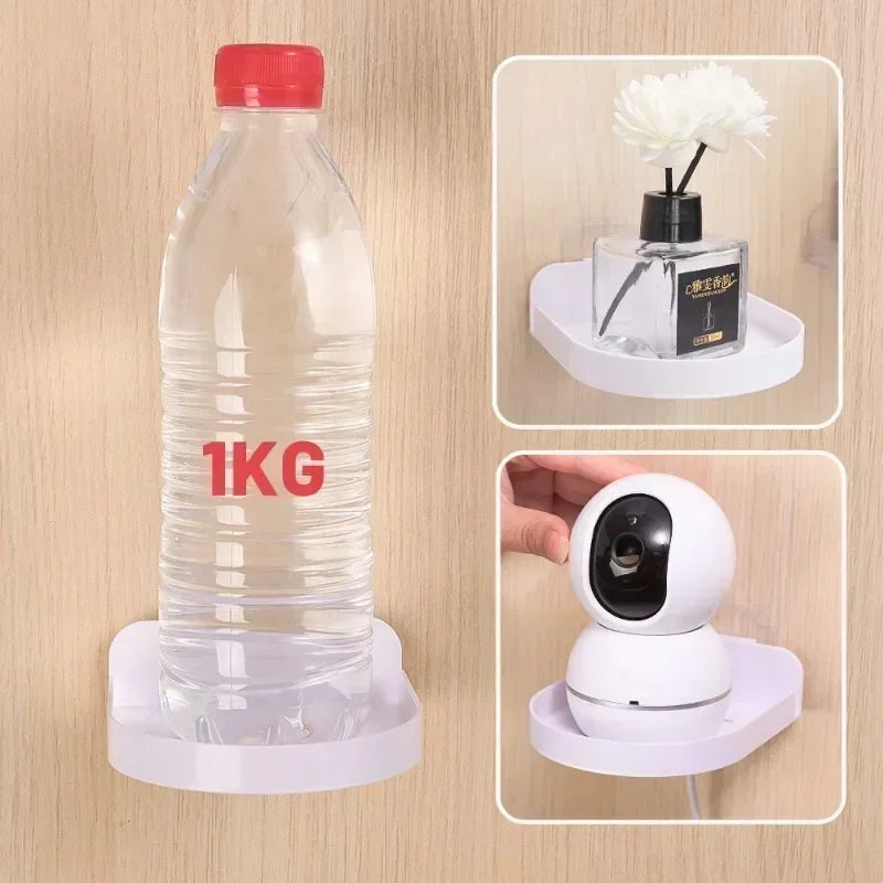 Mini Punch-Free Security Surveillance Camera Stand Home Self-Adhesive Drill-free Fixer Traceless Wall-Mounted Bracket New