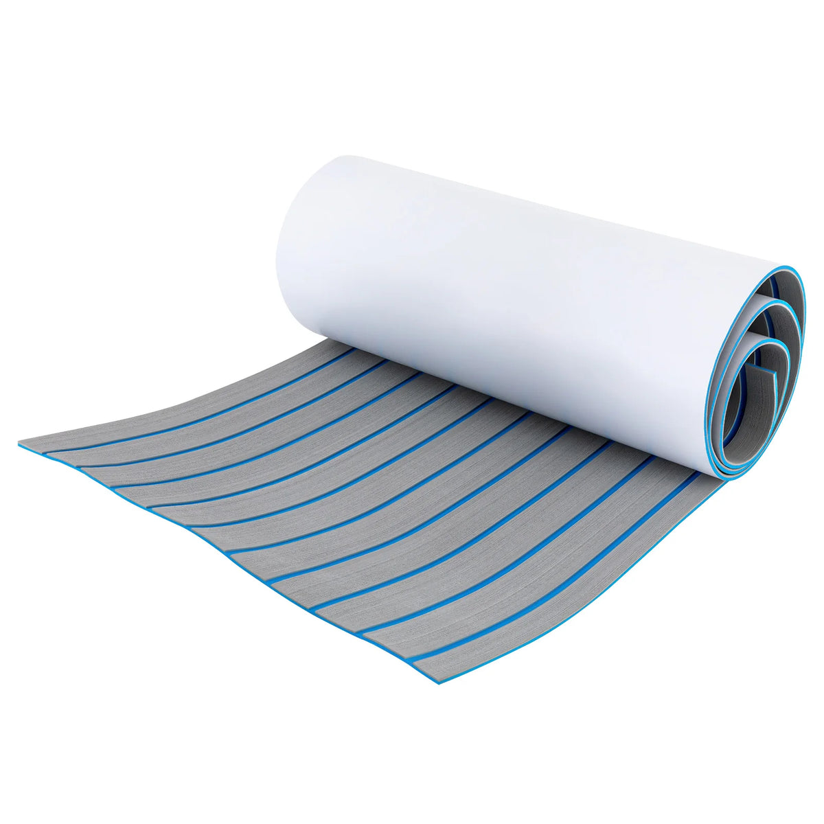 240*60cm/240*90cm EVA Foam Non-Slip Boat Deck Mat 6mm Thick Waterproof Marine Yacht Faux Teak Decking Sheet Flooring Carpet Pad