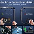 4.3 Inch Industrial Endoscope Camera HD1920P 16.5TF Single Lens Pipe Inspection Borescope for Car Sewer Inspection Camera Tool