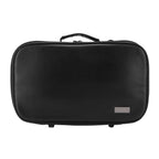 Barber Electric Clipper Bag Black Salon Hairdressing Tool Storage Bag Carrying High-capacity Travel Shaver Organizer Box Holder