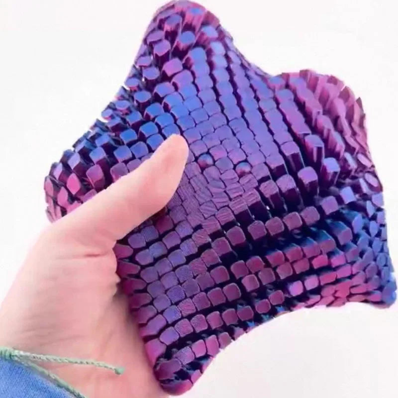 Kawaii 3D Printed Articulated Starfish Fidget Toy Flexible Stress Relief Sensory Desk Decor Kids Birthday Party Favors Pinata