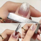 17Pcs Nail Art Nail Magnetic Stick Set Cat Eye Magnetic Ball Aluminum Handle Cylindrical UV Gel Magnet Tools Nail Design Tools
