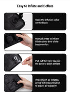 49 Cell Air Seat Cushion for Office & Home & Outside Etc / The Product Comes with a Transparent, Matte-Finish Bag.