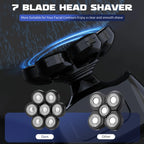 SEJOY Electric Shaver for Men 7D Magnetic Floating Wet/Dry Head Razor Hair Trimmer USB Rechargeable LED Display Beard Trimmers