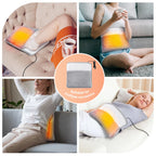 Electric Heating Foot Pad Washable Feet Warmer Household Soft Plush Thermal Heating Blanket Foot Warming Mat Home Office Bedroom