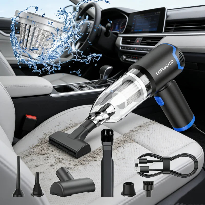 Portable Wireless Car Vacuum Cleaner 12000PA Wireless Vacuum Cleaner Dual Use for Home and Car High Powerful Vacuum Cleaner