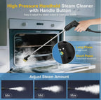 2500W Handheld Steam Cleaner High Pressure Household Car Detailing Steam Cleaning Machine with Cleaning Tools US Standard