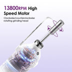 Electric Nail Polisher Drill Bits Set Nails Grinding Polishing Cuticle Trimmer Art Sanding File Pen Manicure Professional Device