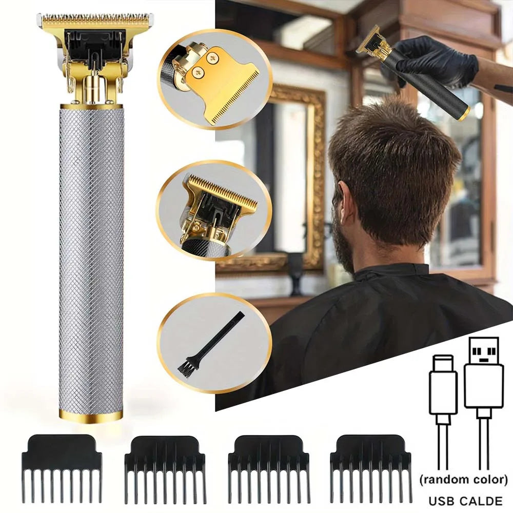 Hair Clippers Electric Razor Shavers for Men USB Rechargeable Clippers and Trimmer Beard Trimmer Barber Kit Professional Clipper