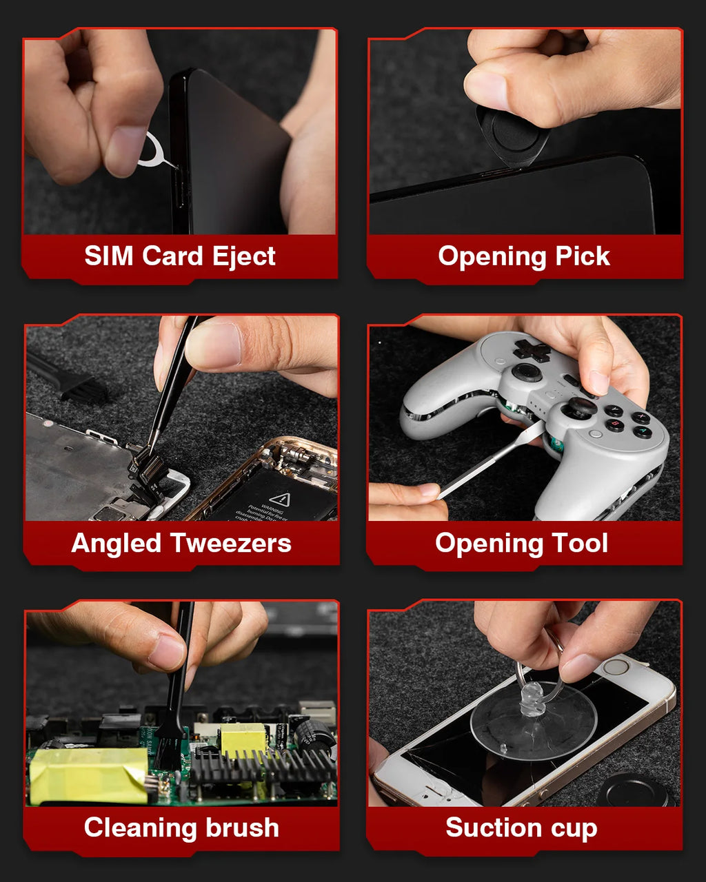 VMAN 138-IN-1 Professional Precision Electric Screwdriver Set Magnetic Bit Computer & Console Game & Phone Repair Kit Man‘s Gift