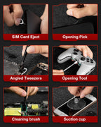 VMAN 138-IN-1 Professional Precision Electric Screwdriver Set Magnetic Bit Computer & Console Game & Phone Repair Kit Man‘s Gift