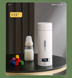 4 Temperature Electric Heating Kettle Leakproof Portable Fast Water Boiling Thermos Bottle Portable 220V 110V Hot Water Cup
