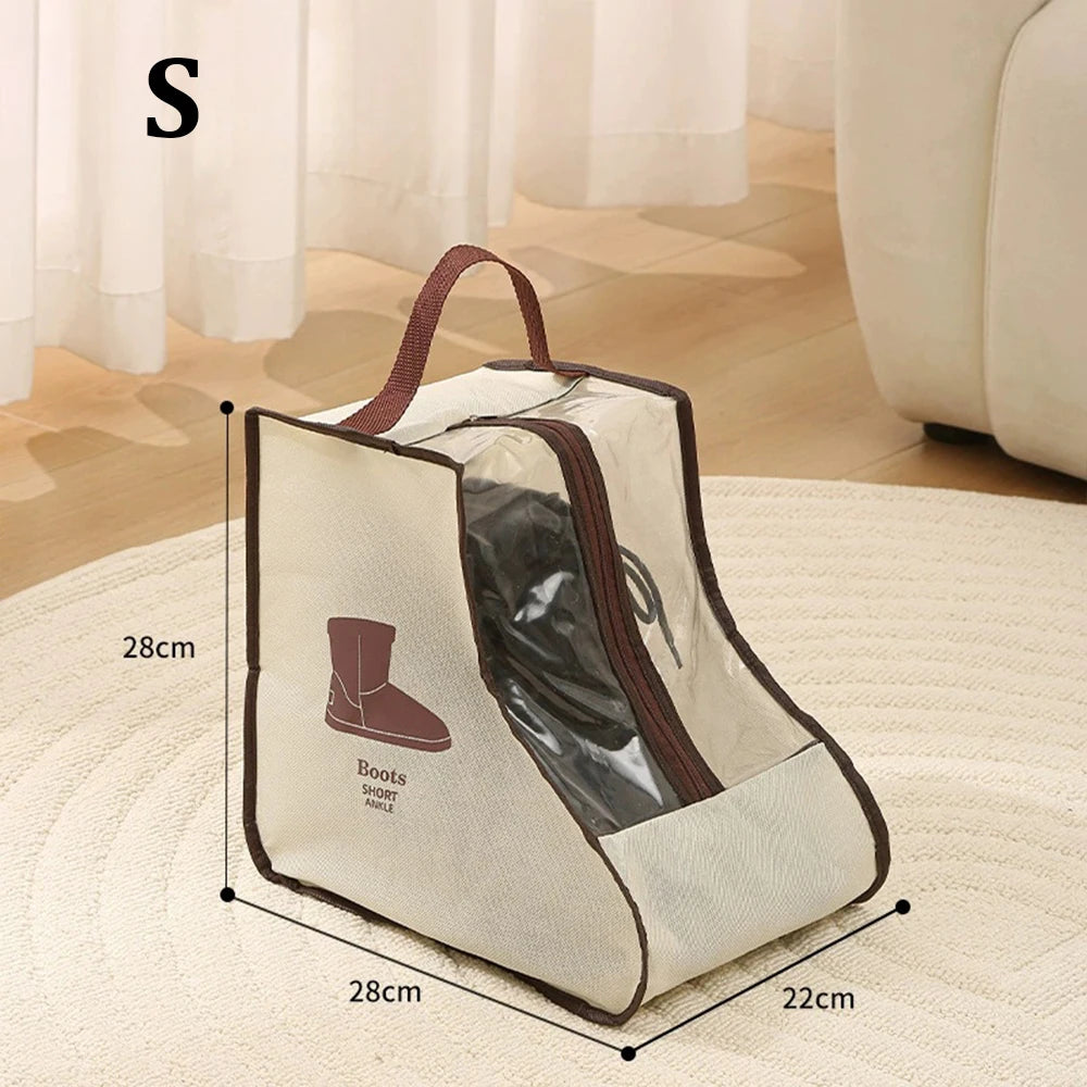 Boots Storage Bag, Tall Boots Storage/Protector Bag, Portable Waterproof Storage Bags Are Used for Travel Storage, Under The Bed