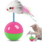 Cat Toy Tumbler Mouse Teasing Cat Deboredom Caged Mouse Toy Self Hilarious Deboredom Cat Toy Pet Toys