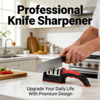 Sharp in 8 Seconds Knife Sharpener Non-Slip Handle Multifunctional Tool for Kitchen Home