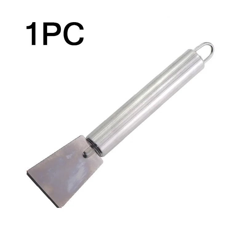 Daily Home Stainless Steel Kitchen Scraper - Pot Stove Tough Stain Cleaning Tool Daily Kitchen Cleaning Helper
