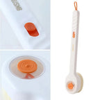 1pc Liquid Filled Soft Long Handle Hair Bath Brush, with A Back Rubbing Tool and A Long Handle for Showering Bath Accessories