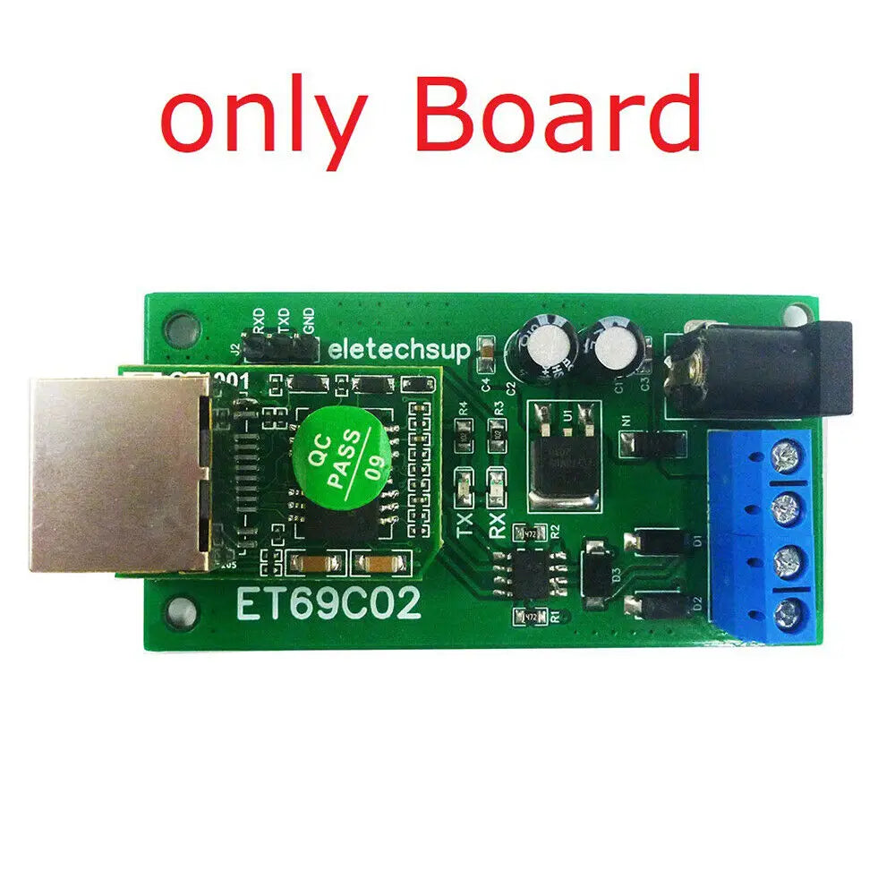 MQTT Modbus RTU Module Ethernet Network IP RJ45 to RS485 Bus Converter for Modbus RTU Master Slave TCP Client Server Module