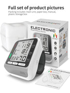 Tensiometer Or Finger Oximeter Medical Digital Blood Pressure Monitor Heart Rate Pulse Meter Household Automatic Tonometer
