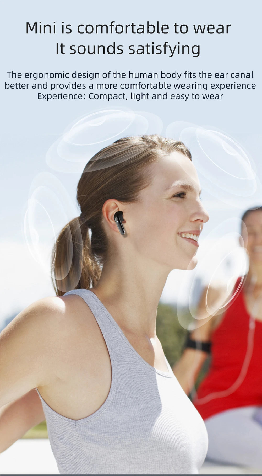 K07 Wireless Earphones Bluetooth Active Noice Cancellation Wireless Earbuds Bluetooth 5.3 Headphones TWS with LED Display