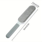 Reusable Washable Lint Brush - Double-Sided Static Pet Hair Remover for Clothes Sofa Carpet