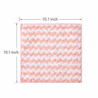 30-pack Non-stick, Sewage-resistant, Corrugated Microfiber Kitchen Cloths - Household Cleaning Cloths