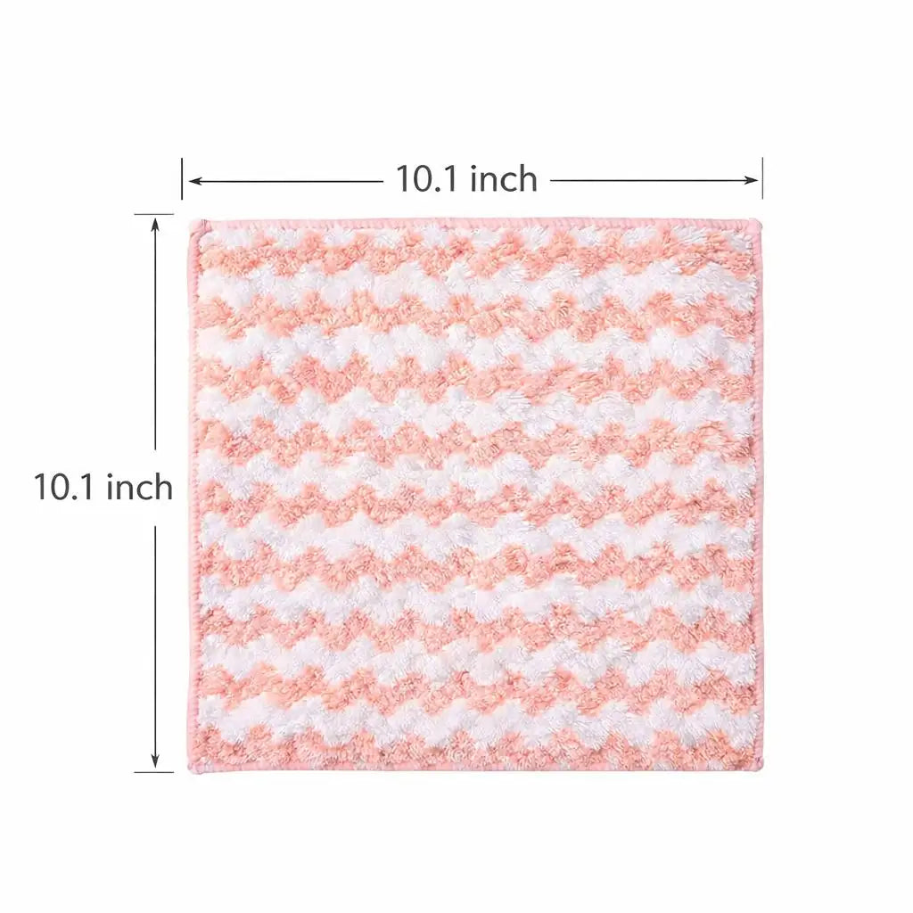 30-pack Non-stick, Sewage-resistant, Corrugated Microfiber Kitchen Cloths - Household Cleaning Cloths
