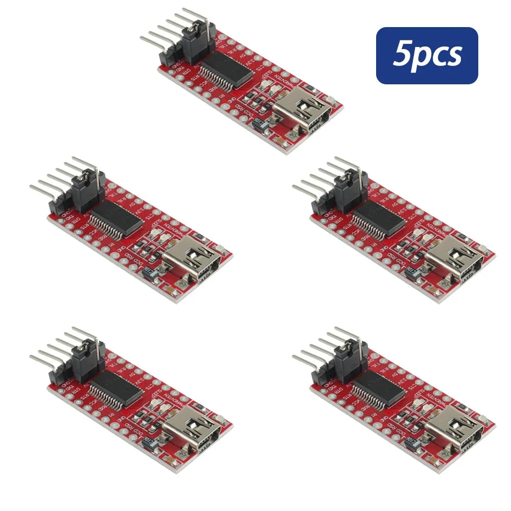 1-10PCS FT232RL FT232 FTDI USB 3.3V 5.5V to TTL Serial Adapter Module for Arduino FT232 Pro Mini Port USB TO TTL 232 Type-C USB