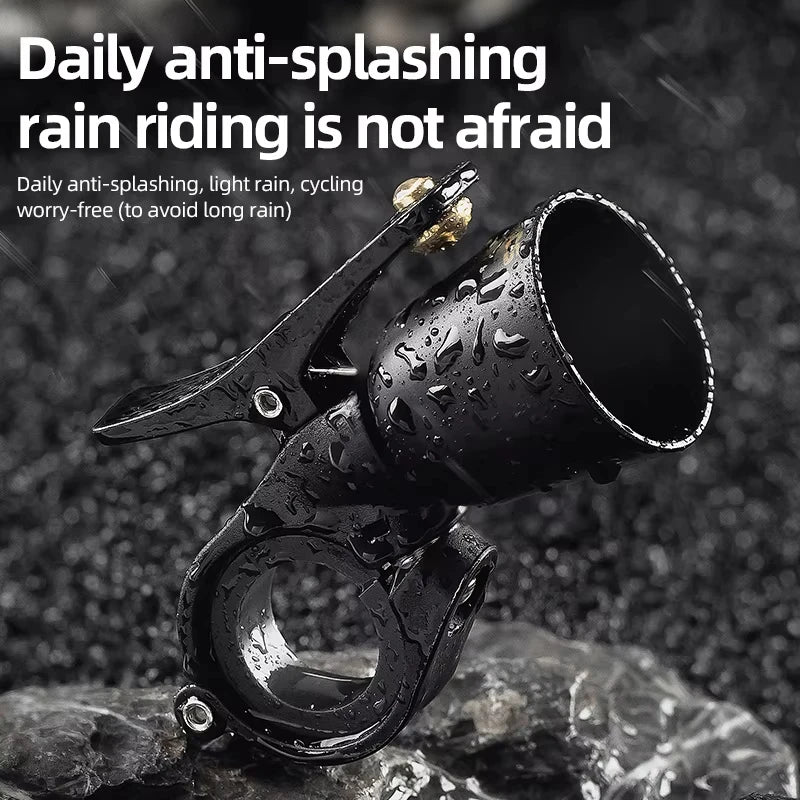 ROCKBROS Local Shipping Bicycle Bell MTB 100db Alloy  Bike Ring Copper Horn Warning Safe Crisp Cycling Bells Accessorie