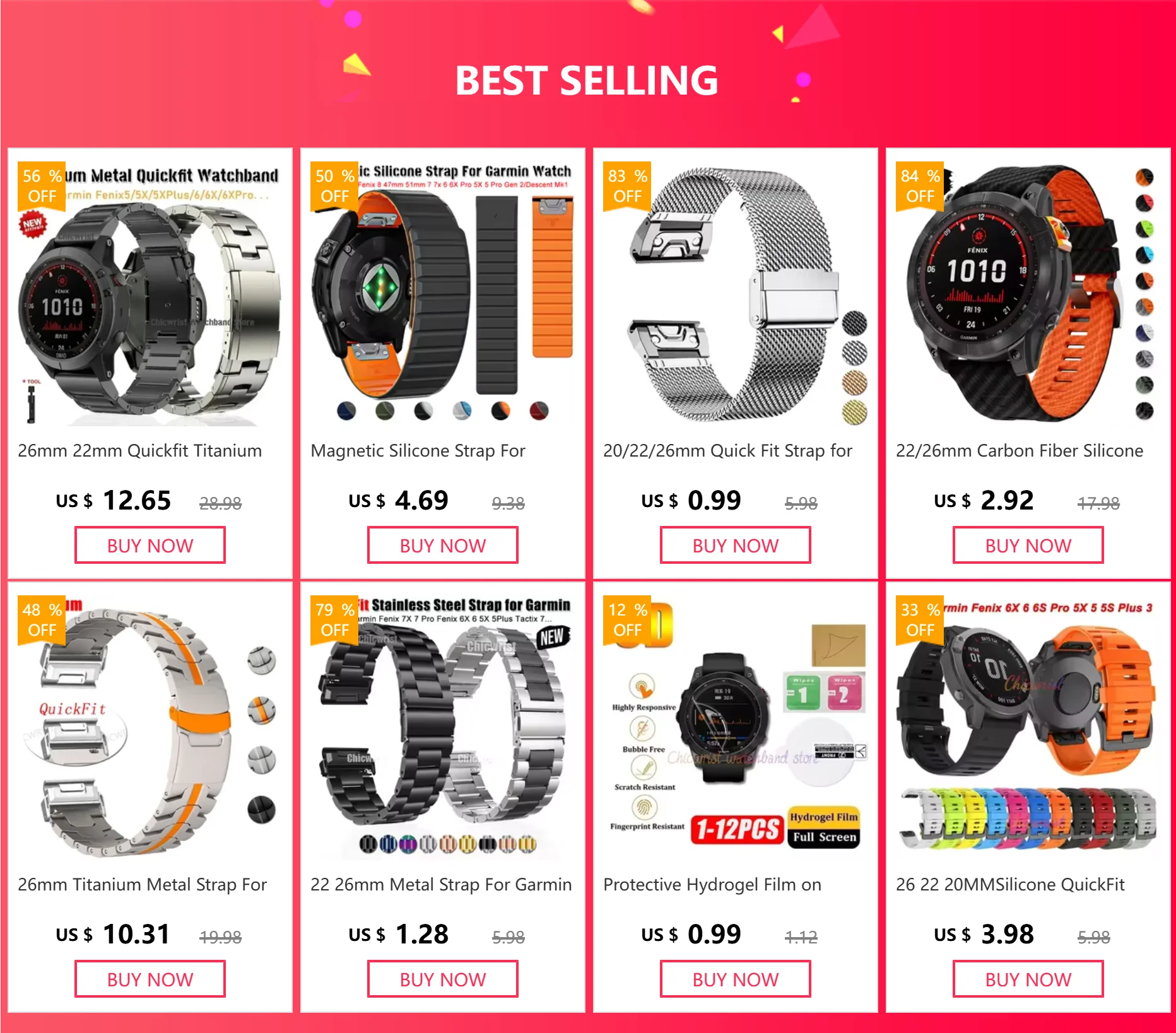 Magnetic Silicone Strap For Garmin Fenix 8 47mm 51mm 7 7x 6 6X Pro 5X 5Plus 22/26mm QuickFit Bracelet For Gen 2/Descent Mk1 Band