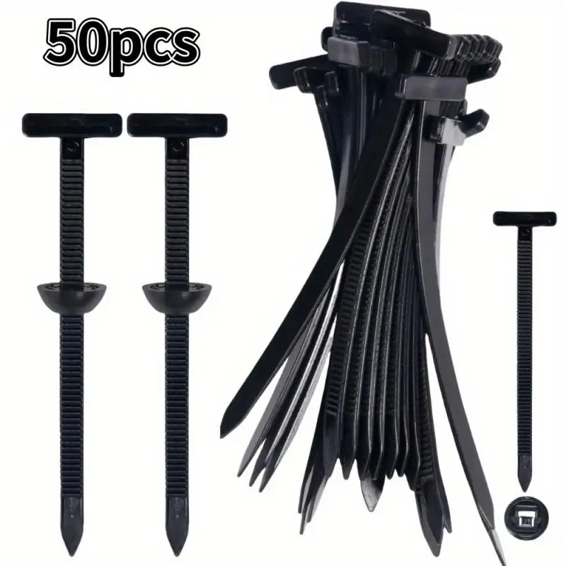 Cable Tie Buckle Fixed Through The Core Nail Cable Tie Buckle Mudguard Fender Inner Lining Trunk Buckle