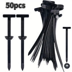Cable Tie Buckle Fixed Through The Core Nail Cable Tie Buckle Mudguard Fender Inner Lining Trunk Buckle