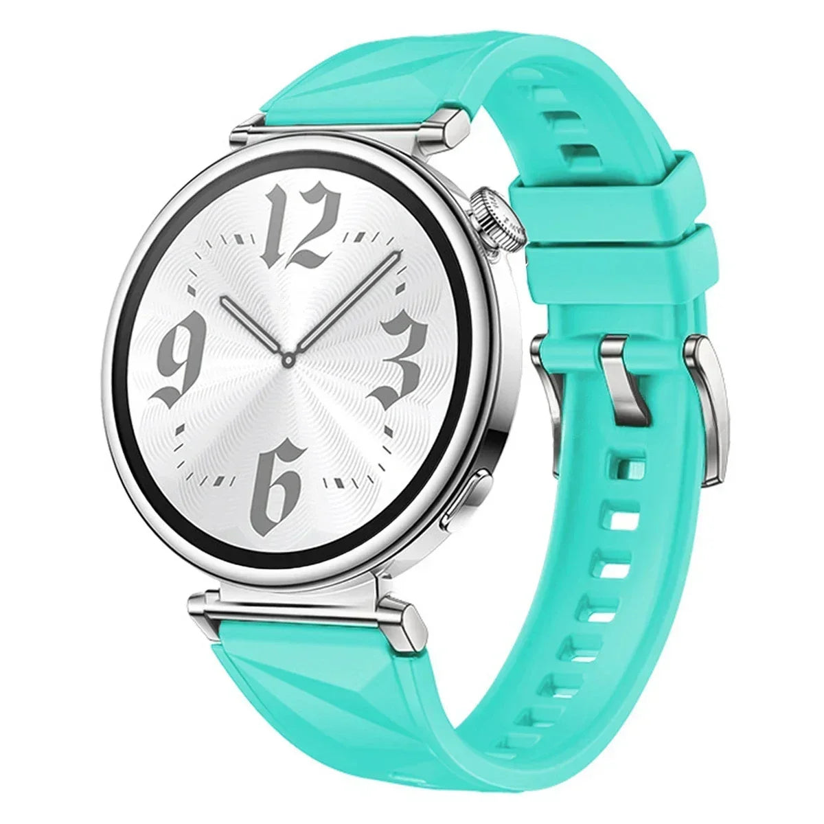 18mm Women Strap for Huawei Watch GT6/5 41mm Sport Silicone Replacement Band for Huawei Watch GT4 41mm Breathable 18mm Wristband