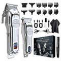Sejoy Professional Combo Kits Hair Clipper Electric Hair Trimmer Set For Men Rechargeable Cordless Haircut Machine for Barber