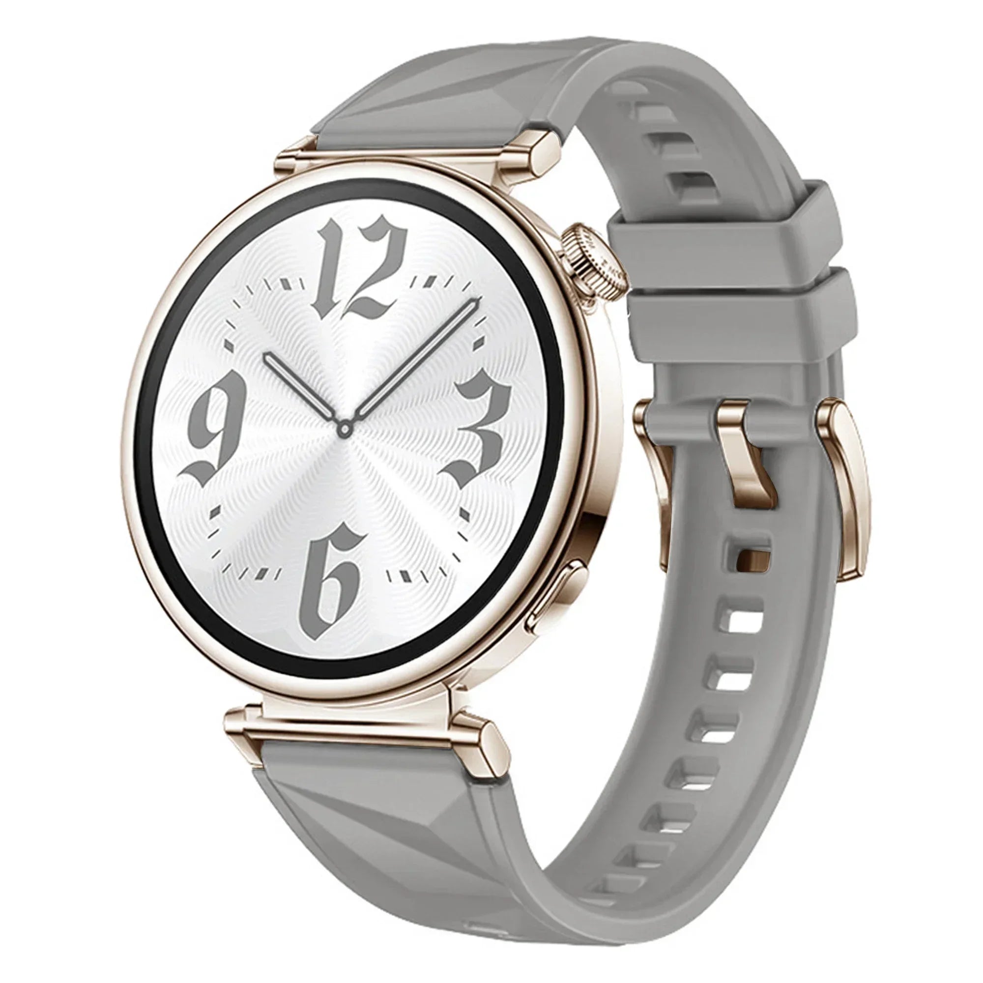 18mm Women Strap for Huawei Watch GT6/5 41mm Sport Silicone Replacement Band for Huawei Watch GT4 41mm Breathable 18mm Wristband