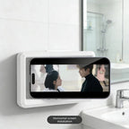 Fixed Universal Waterproof and Anti-fog Mobile Phone Case For Bathhouses Draining Phone Holder Waterproof Touched Shower Phone
