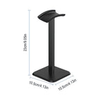 Universal Headset Stand Detachable Headphone Holder Gaming Headset Desk Organizer Bracket Plastic Gaming Earphones Display Rack