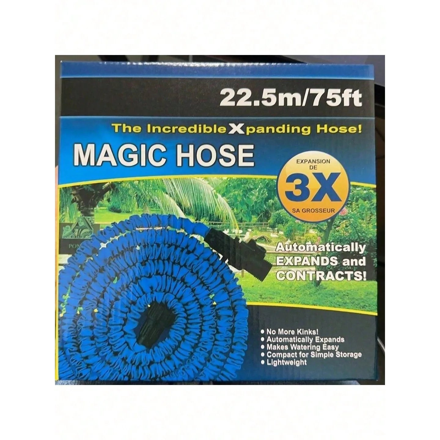 1-Pack Magic Expanding Hose Easy-Storage Household Cleaning | Gardening Tools/Car Washing Tools