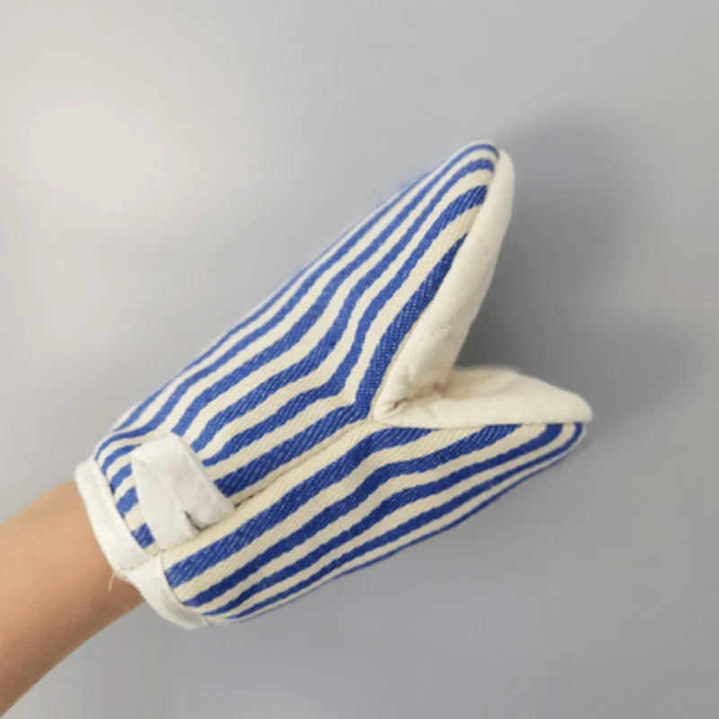 1PC  Heat-insulating Gloves Potholder Kitchen Anti-scald Microwave Gloves High Temperature Resistant Kitchen Baking Oven Gloves