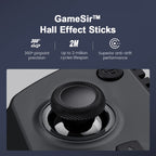 GameSir X5s Wireless Mobile Gaming Controller Bluetooth 2.4GHZ Connection Lightweight Design Hall Effect, No-Drift, App Customization