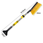 Car Snow Shovel Extendable Ice Scraper Snow Brush Detachable Windshield Snow Remove Broom Winter Auto Cleaner Tool Accessories