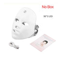 Wireless LED Face Mask 7 Colors Rechargeable Portable Facial Mask Skin Rejuvenation Skin Care Beauty Device