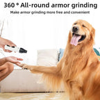 Electric Pet Nail Clipper USB Charging Dog Nail Grinder Portable Puppy Cat Nails Pet Grooming Tools For Small Medium Large Dogs