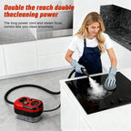 Portable Steam Cleaner 2500W 1200ML Handheld Air Conditioner Kitchen Hood High-Temperature 105°C Adjustable 6 Levels 20 Accessories Car Cleaning Machine Home Appliances